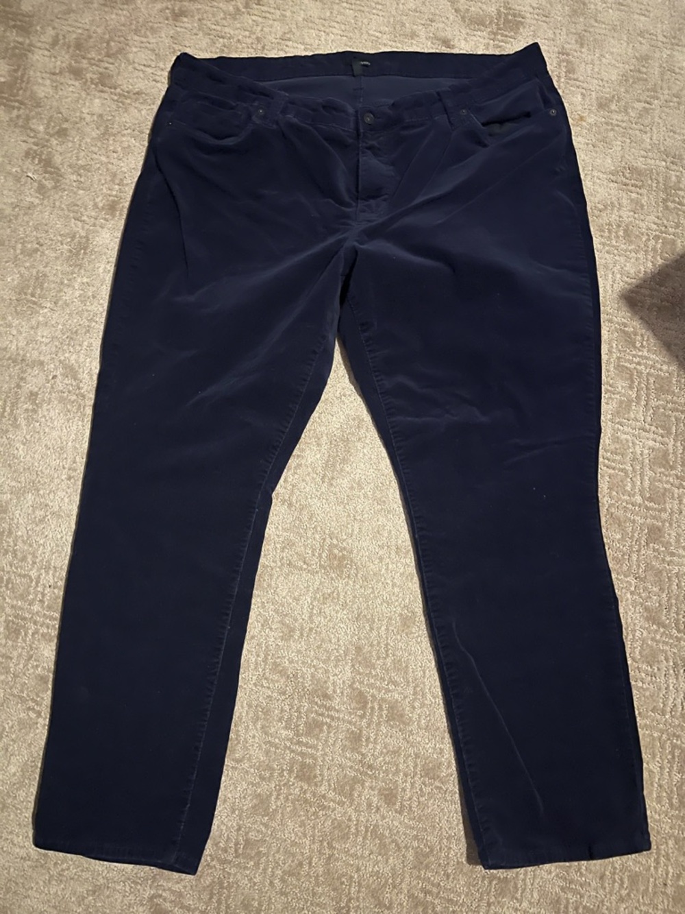 Classic Women's Corduroy Pants - Navy
